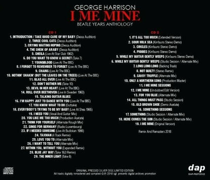 George Harrison I Me Mine Live At The BBC Decca Audition CD 2 Discs 58 Tracks