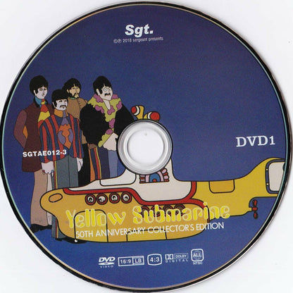 The Beatles Yellow Submarine 50th Anniversary Collector's Edition 2CD 2DVD Set