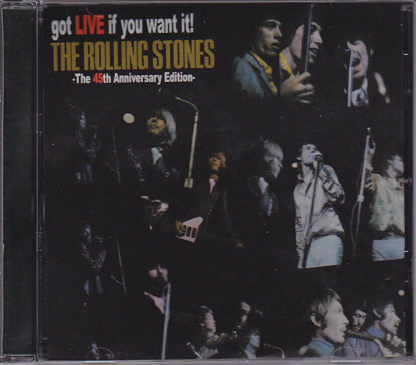 The Rolling Stones Got Live If You Want It 45th Anniversary Edition CD 1 Disc