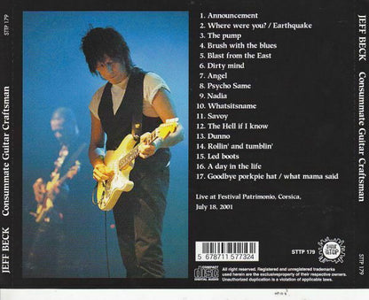 Jeff Beck Japan Tour 2014 Beck to the Future 1967 Guitarcycle CD 6 Discs Set