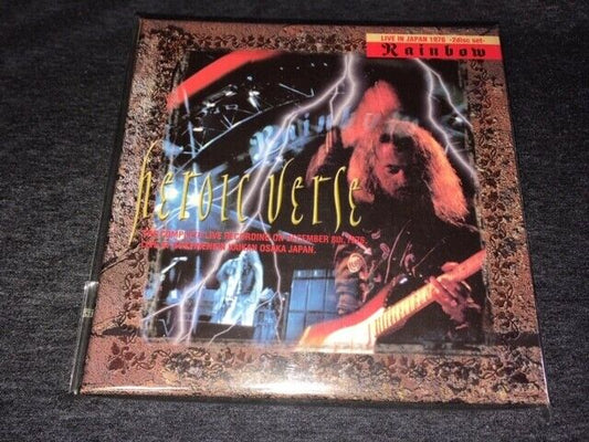 Rainbow Heroic Verse Osaka 1976 December 8 CD 2 Discs 16 Tracks Hard Rock F/S