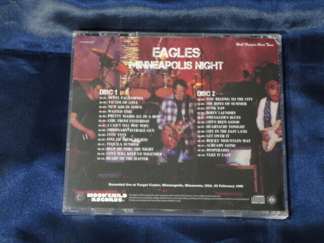 Eagles Minneapolis Night 1995 CD 2 Discs Set Hell Freezes Over Tour Moonchild