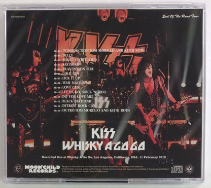 Kiss Whisky A Go Go 2019 Soundboard 1CD 14 Tracks Moonchild Records