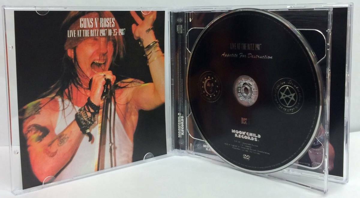 Guns N' Roses Live At The Ritz 1987 Rock In Rio 2017 CD DVD 5 Disc Set Moonchild