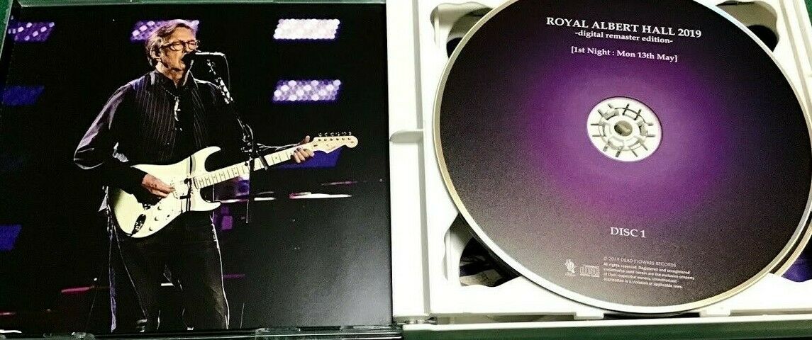 Eric Clapton Royal Albert Hall 2019 Complete 6CD Digital Remaster Edition