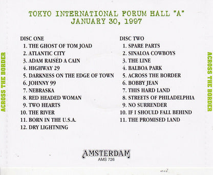 Bruce Springsteen 8CD Set 93 Tracks Tokyo Japan Straight Time Day Lightning F/S