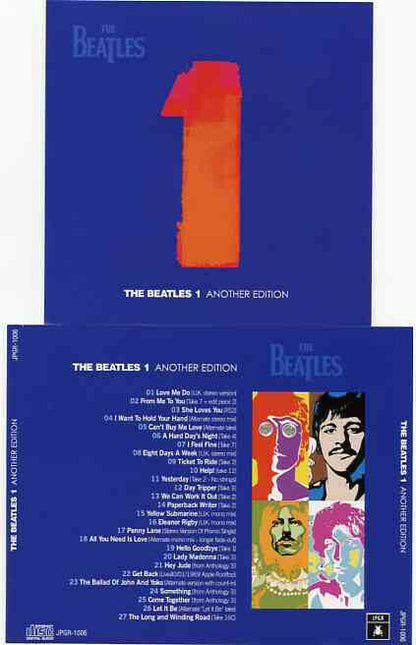 The Beatles 1 Another Edition CD 1 Disc 27 Tracks JPGR LabelRock Pops Music F/S