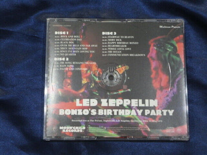 Led Zeppelin Bonzo's Birthday Party 3CD 17 Tracks Moonchild Records