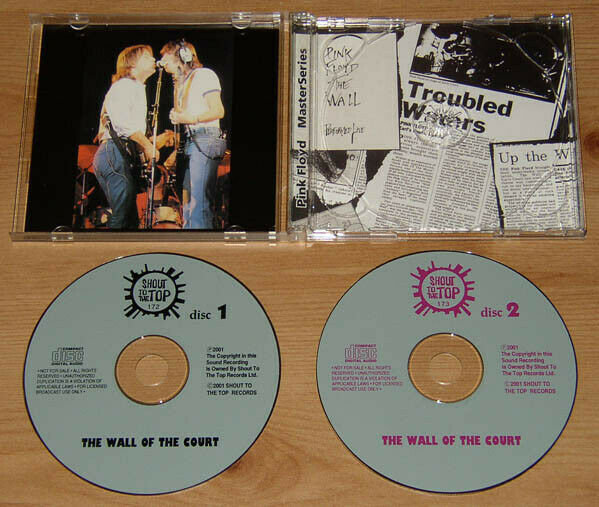 Pink Floyd The Wall Of The Court 2CD London June 15th 1981