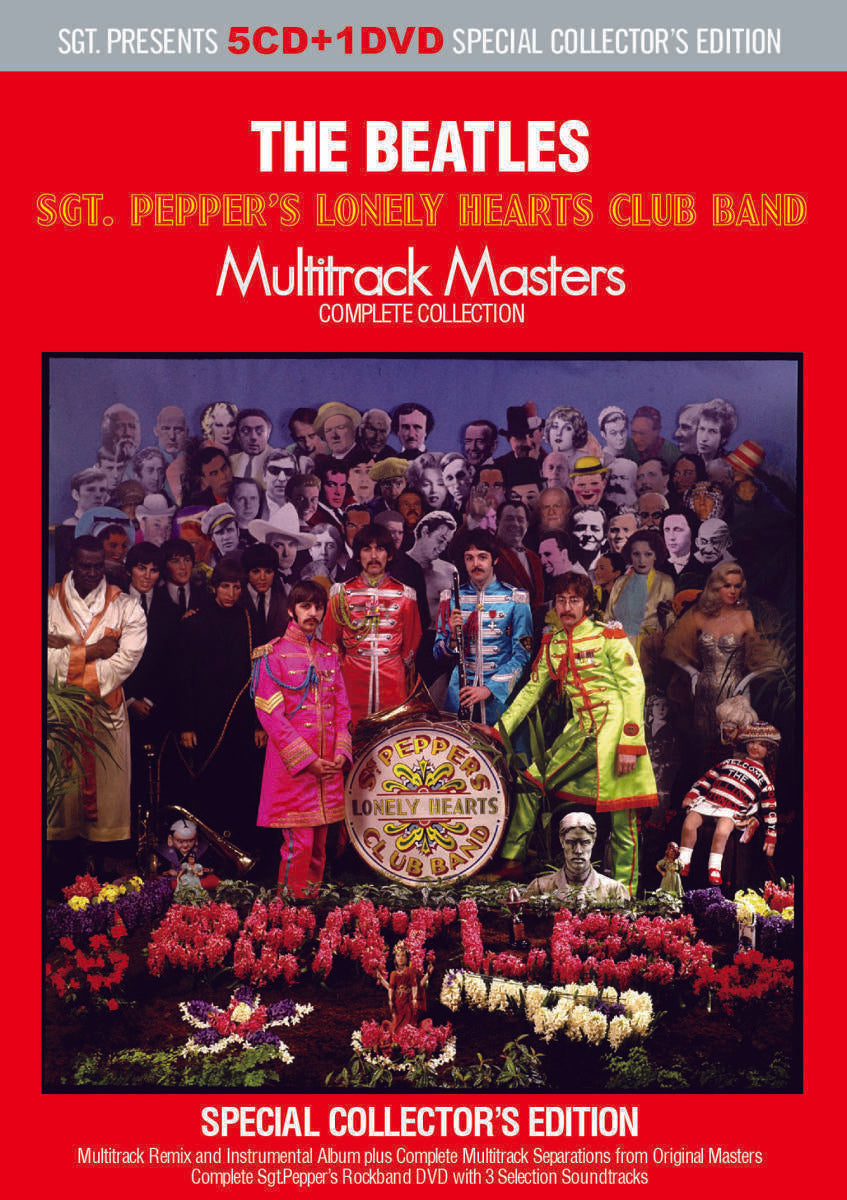 The Beatles SGT. Pepper's Lonely Hearts Club Band Multitrack Masters 5CD 1DVD Set
