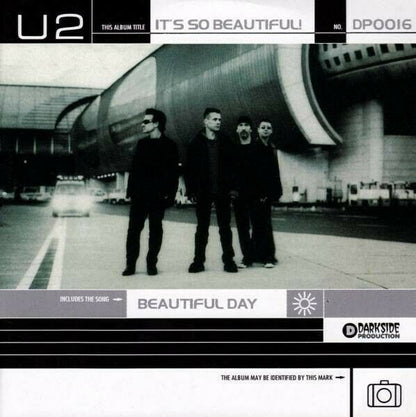 U2 It's So Beautiful CD 1 Disc 15 Tracks Darkside Production Music Rock Pops F/S