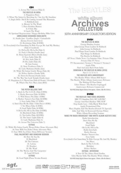 The Beatles White Album 50th Archives Collection 2CD 2DVD