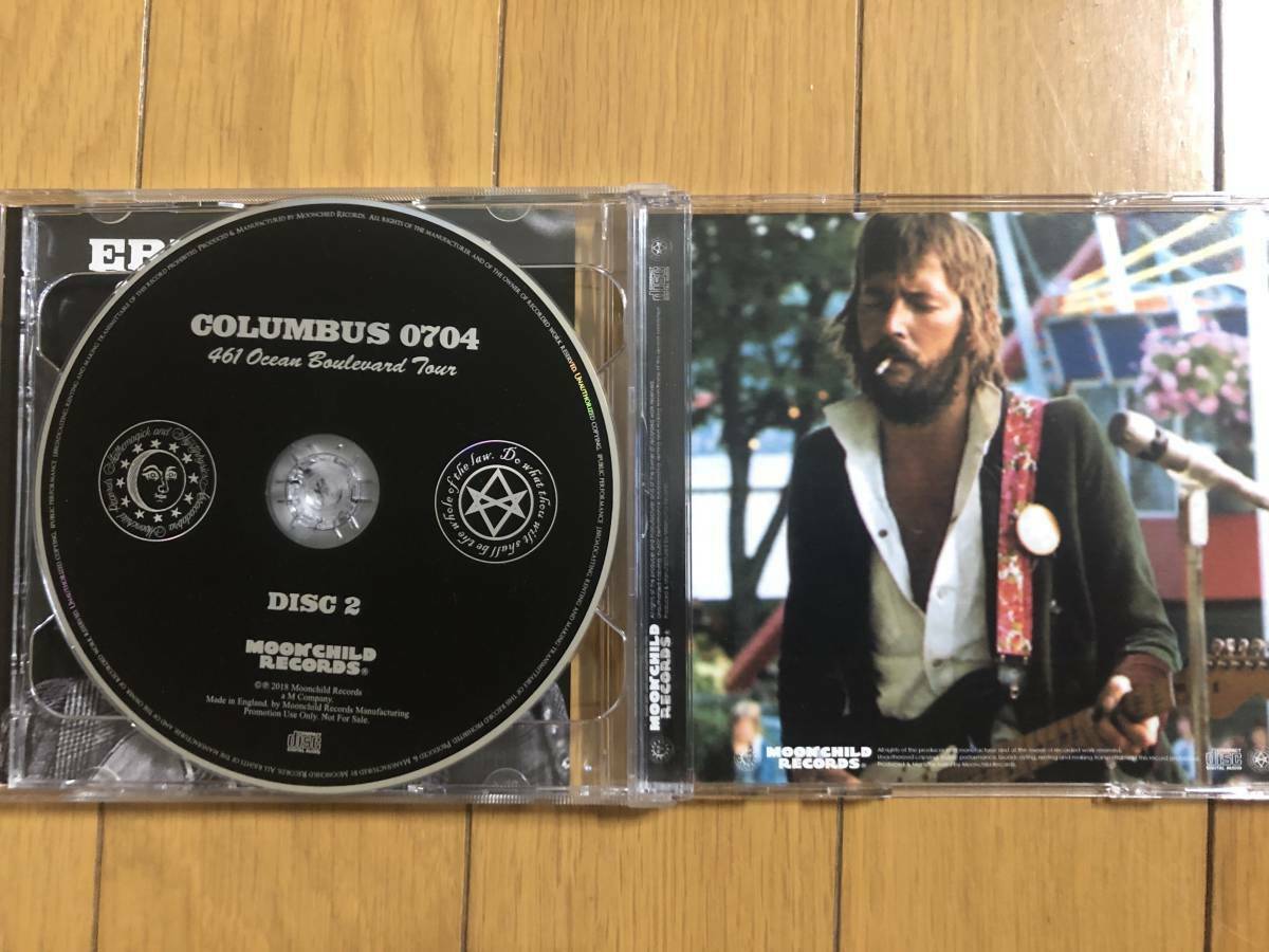 Eric Clapton Columbus 0704 2CD 16 Tracks Moonchild Records