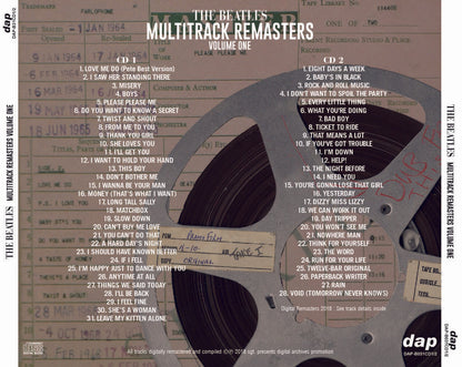 The Beatles Multitrack Remasters Vol 1 & 2 Digital Archives Promotion CD 4 Discs