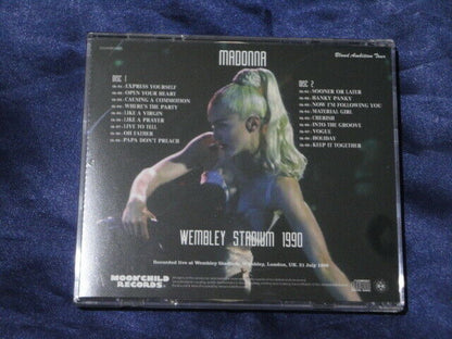 Madonna Wembley Stadium 1990 2CD Blond Ambition Tour Moonchild