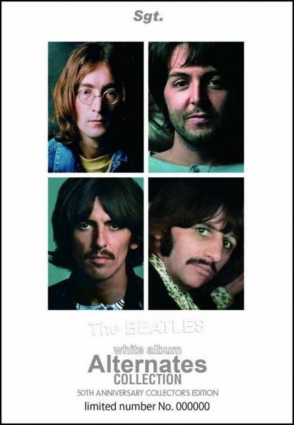 The Beatles White Album 50th Alternates Collection 2CD 2DVD Set