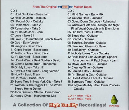 John Lennon Pure Lennon 1970-1980 CD 2 Discs 42 Tracks