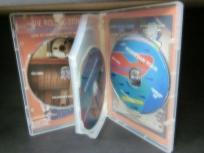 The Rolling Stones European Tour 1982 Leeds Touor Highlights 2 CD 2 DVD Case Set
