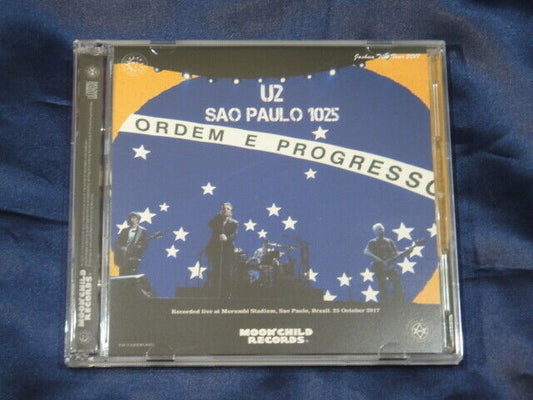 U2 / Sao Paulo 1025 Joshua Tree Tour 2017 2CD Moonchild Records