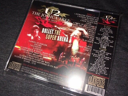 U2 Bullet The Super Arena Saitama Day-1 2019 CD 2 Discs 28 Tracks Music Rock F/S