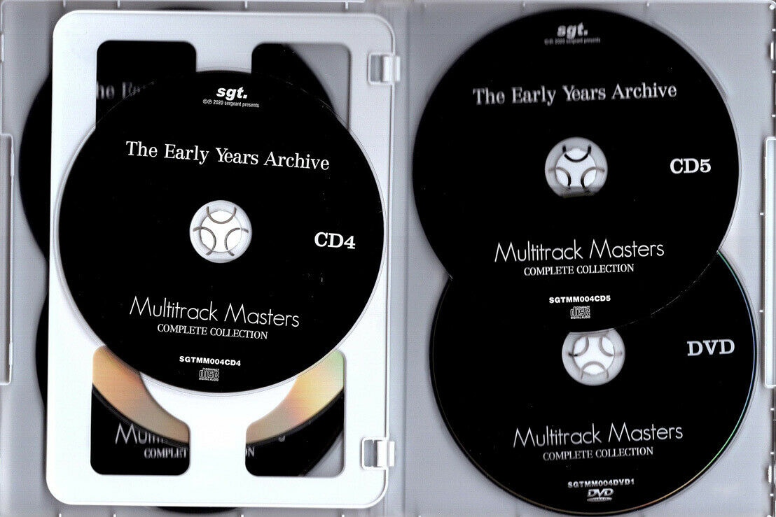 The Beatles The Early Years Archive Multitrack Masters 5 CD 1 DVD Set