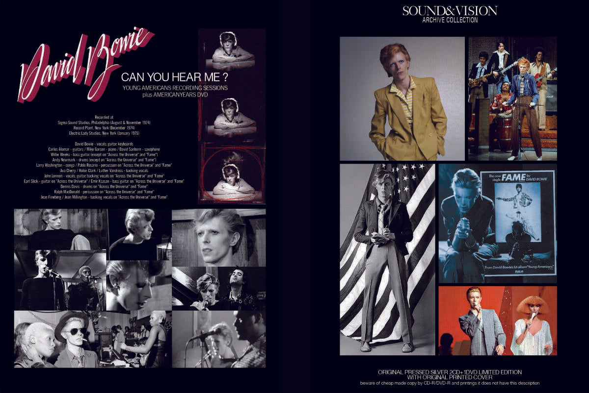 David Bowie / 1978 Live + Can You Hear Me? Sound & Vision Archive 2Set (4CD+2DVD)