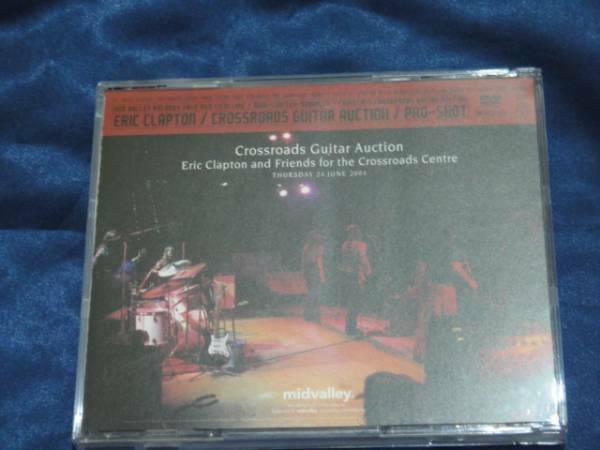 Eric Clapton Crossroads Guitar Auction 2004 1DVD Mid Valley Special Sampler F/S
