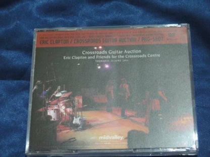 Eric Clapton Crossroads Guitar Auction 2004 1DVD Mid Valley Special Sampler F/S
