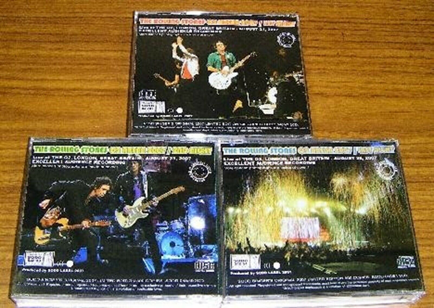 The Rolling Stones O2 Arena London Great Britain August 2007 6CD Set of 3