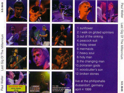 Paul Weller Last Gig Of The Millennium 1999 1CD