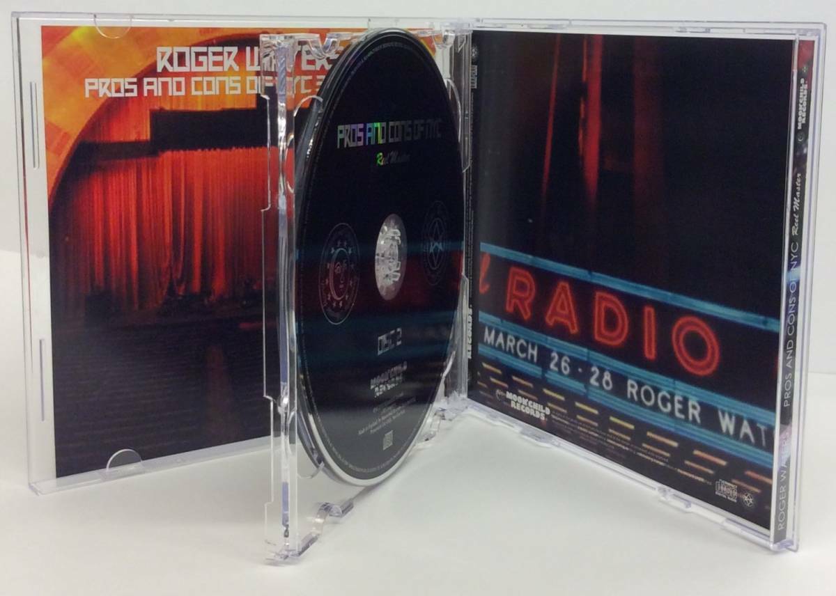 Roger Waters Pros And Cons Of NYC 1985 CD 2 Discs 32 Tracks Moonchild Records