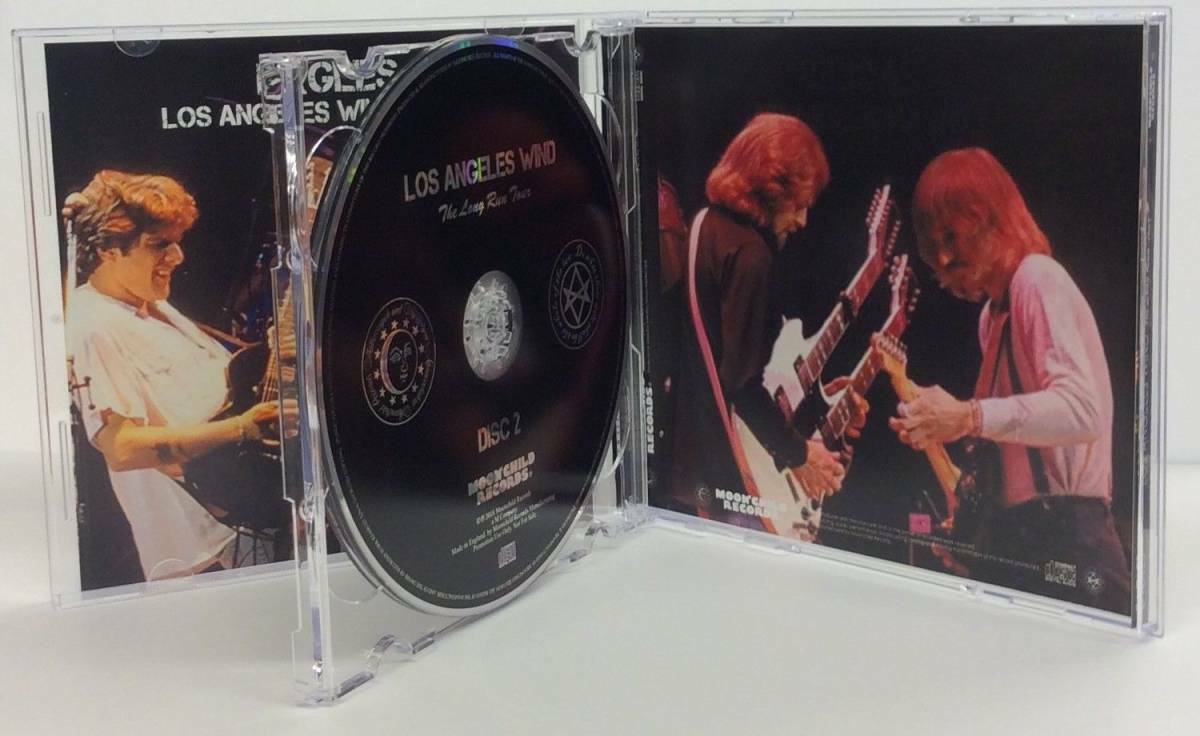 Eagles Los Angeles Wind 1980 CD 2 Discs Set The Long Run Tour Moonchild Music