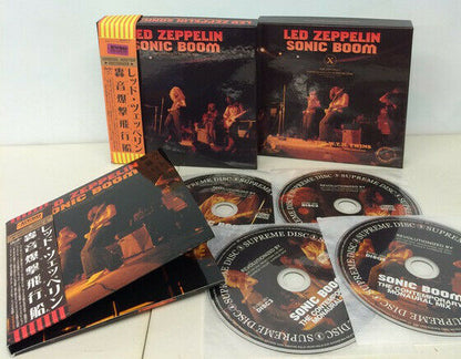 Led Zeppelin Sonic Boom 4CD Box Empress Valley