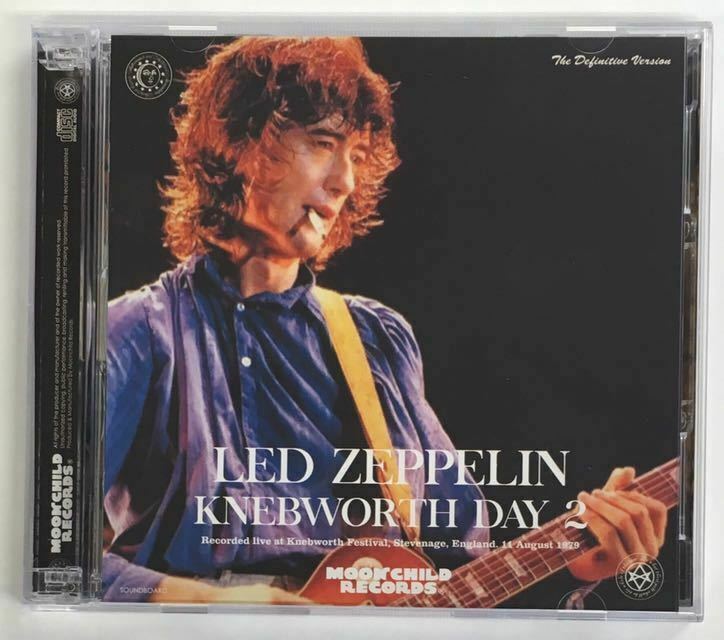 Led Zeppelin Knebworth Day 2 1979 Definitive Version 3CD Moonchild