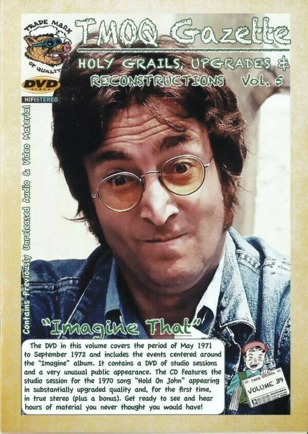 John Lennon Holy Grails Upgrades & Reconstructions Vol.5 1CD 1DVD Booklet