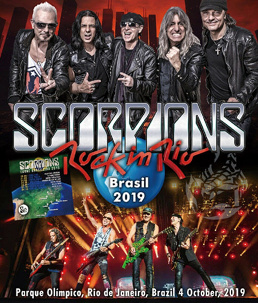Scorpions Rock In Rio Brasil 2019 Blu-ray 1BDR