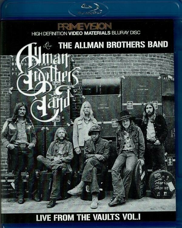 The Allman Brothers Band Live From The Vaults Vol. 1 & 2 Blu-ray 2 Discs Set