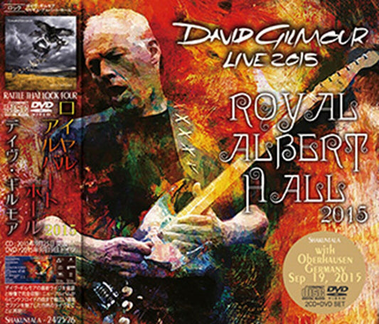 David Gilmour September 2015 Royal Albert Hall 2CD 1DVD