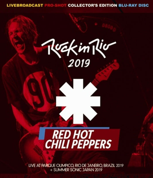 Red Hot Chili Peppers Rock In Rio Brasil 2019 3rd October Blu-ray 1 Disc