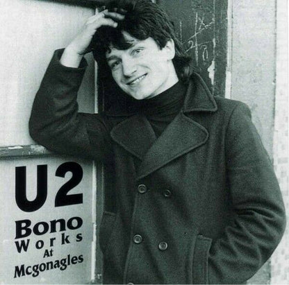 U2 Bono Works At McGonagles 1970 Pub Dublin Ireland CD 1 Disc 20 Tracks Music
