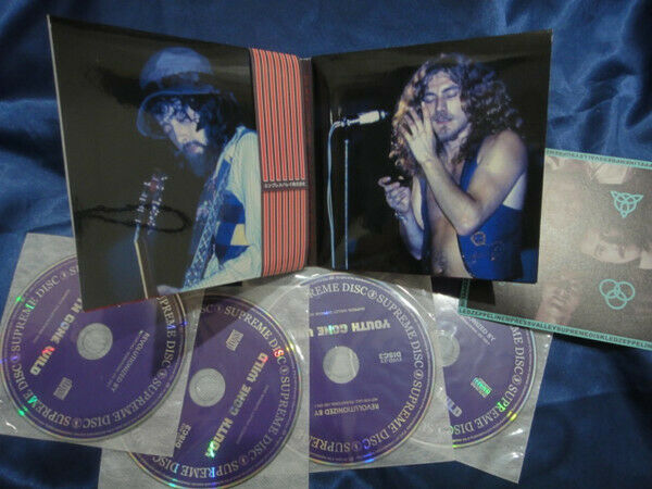 Led Zeppelin Youth Gone Wild 1970 4CD 33 Tracks Empress Valley