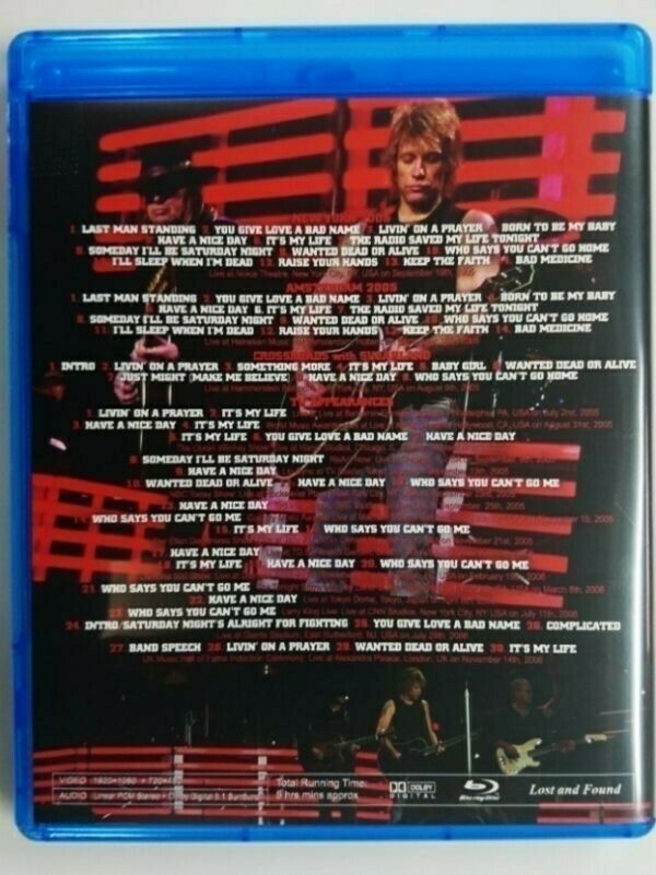 Bon Jovi / 2005-2006 Have A Nice Day Live Collection Blu-ray 1BDR