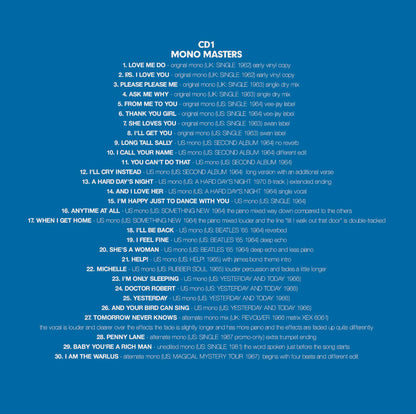 The Beatles The Rarities Collection 1 & 2 Original Analog Masters CD 4 Discs Set