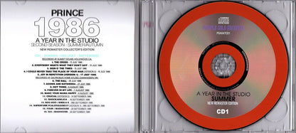PRINCE 1986 A Year In The Studio First Season Second Season 4CD Set