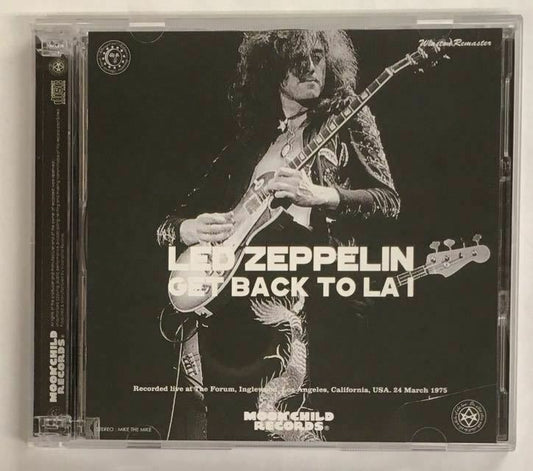 Led Zeppelin Get Back To LA 1 March 24 1975 3CD Moonchild