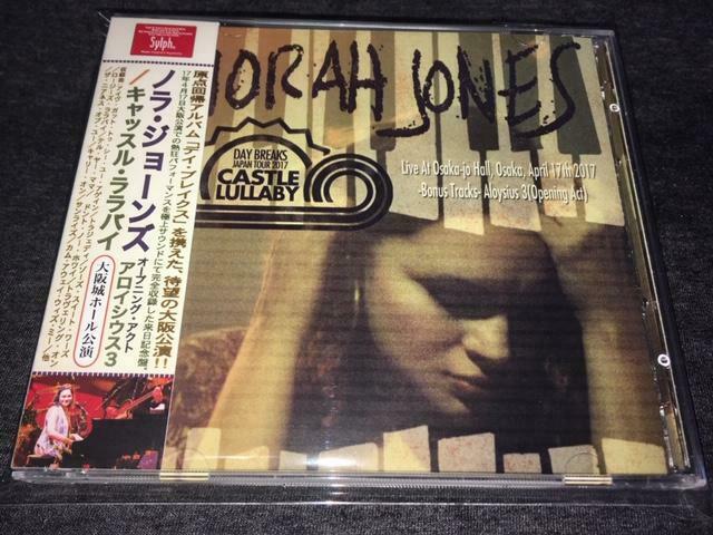 Norah Jones Castle Lullaby 2017 April 17th Osaka-jo Hall CD 2 Discs Rock Music