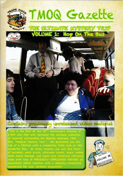 The Beatles The Ultimate Mystery Trip Vol.1 Hop On The Bus 2 DVD Booklet HMC TMOQ Gazette
