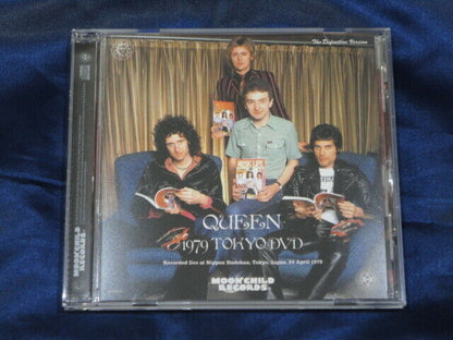 Queen 1979 Tokyo DVD The Definitive Version 1CD Moonchild Records