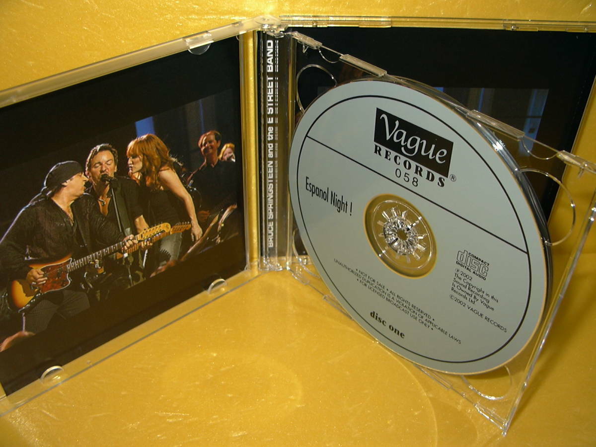 Bruce Springsteen And The E Street Band Espanol Night! 2002 CD 2 Discs 24 Tracks
