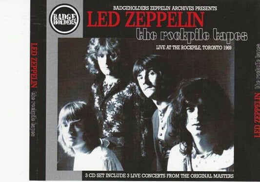 Led Zeppelin The Rockpile Tapes Toronto 1969 3CD
